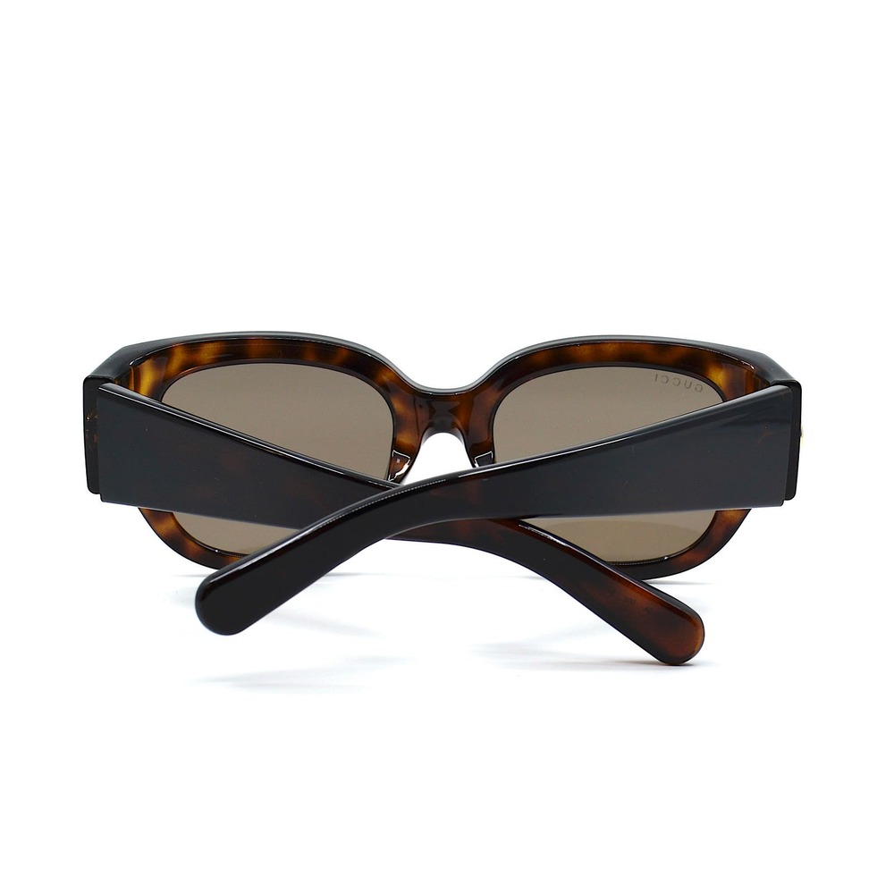 Gucci GG1599SA Havana Brown Sunglasses Women Authentic Italy New w/ Case - Picture 9 of 15